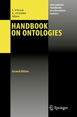 Couverture cartonnée Handbook on Ontologies de 