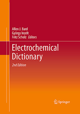 Couverture cartonnée Electrochemical Dictionary de 