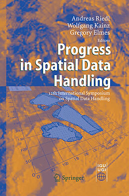 Couverture cartonnée Progress in Spatial Data Handling de 