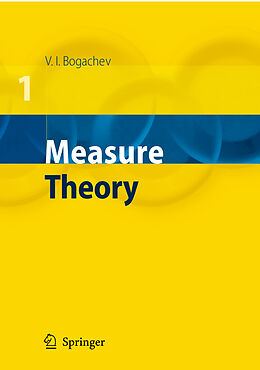 Couverture cartonnée Measure Theory de Vladimir I. Bogachev