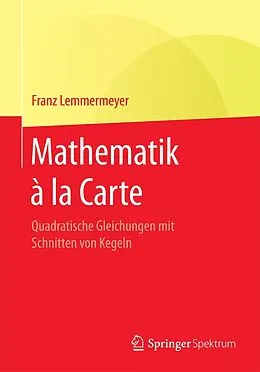 E-Book (pdf) Mathematik à la Carte von Franz Lemmermeyer