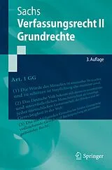 E-Book (pdf) Verfassungsrecht II - Grundrechte von Michael Sachs