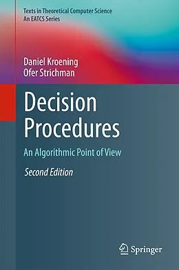 E-Book (pdf) Decision Procedures von Daniel Kroening, Ofer Strichman