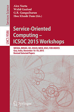 Kartonierter Einband Service-Oriented Computing   ICSOC 2015 Workshops von 