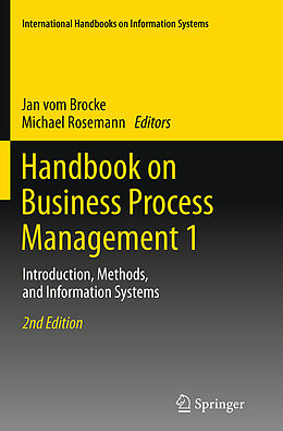 Kartonierter Einband Handbook on Business Process Management 1 von 