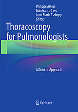 Couverture cartonnée Thoracoscopy for Pulmonologists de 