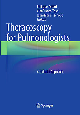 Couverture cartonnée Thoracoscopy for Pulmonologists de 