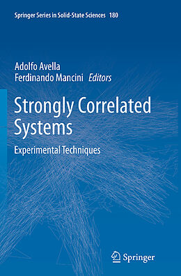 Couverture cartonnée Strongly Correlated Systems de 