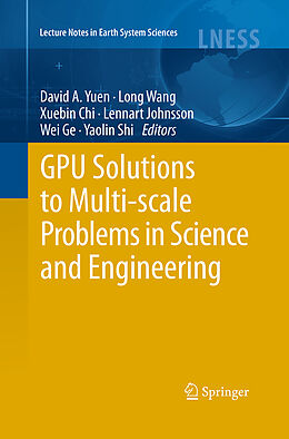 Couverture cartonnée GPU Solutions to Multi-scale Problems in Science and Engineering de 