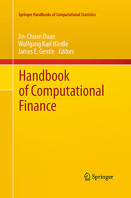 Kartonierter Einband Handbook of Computational Finance von 