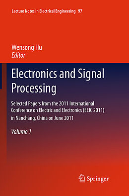 Couverture cartonnée Electronics and Signal Processing de 