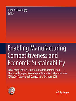 Kartonierter Einband Enabling Manufacturing Competitiveness and Economic Sustainability von 