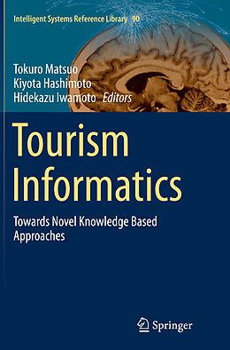 Couverture cartonnée Tourism Informatics de 