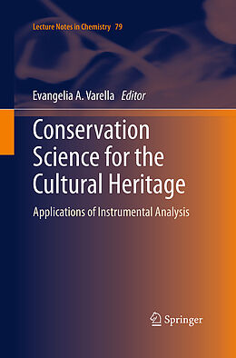 Kartonierter Einband Conservation Science for the Cultural Heritage von 