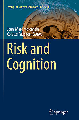 Couverture cartonnée Risk and Cognition de 