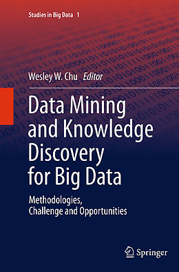 Kartonierter Einband Data Mining and Knowledge Discovery for Big Data von 