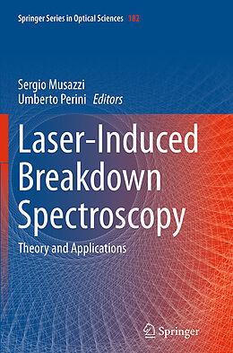 Couverture cartonnée Laser-Induced Breakdown Spectroscopy de 