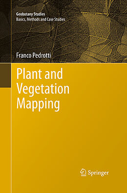 Couverture cartonnée Plant and Vegetation Mapping de Franco Pedrotti