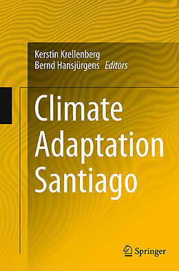 Couverture cartonnée Climate Adaptation Santiago de 