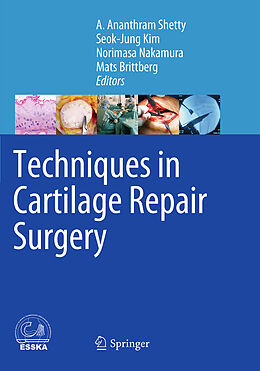 Couverture cartonnée Techniques in Cartilage Repair Surgery de 