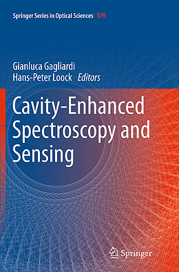 Couverture cartonnée Cavity-Enhanced Spectroscopy and Sensing de 
