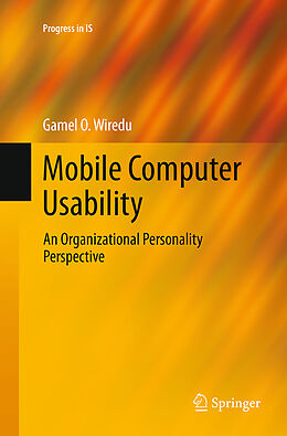 Couverture cartonnée Mobile Computer Usability de Gamel O. Wiredu