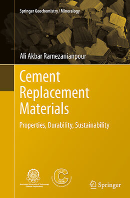 Couverture cartonnée Cement Replacement Materials de Ali Akbar Ramezanianpour