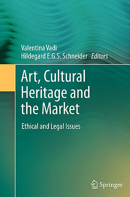 Kartonierter Einband Art, Cultural Heritage and the Market von 