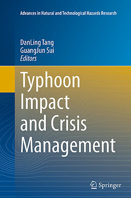 Couverture cartonnée Typhoon Impact and Crisis Management de 