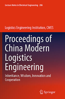 Kartonierter Einband Proceedings of China Modern Logistics Engineering von 