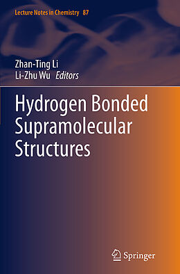 Couverture cartonnée Hydrogen Bonded Supramolecular Structures de 