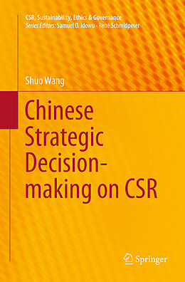 Kartonierter Einband Chinese Strategic Decision-making on CSR von Shuo Wang