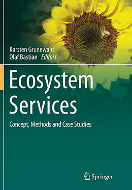 Couverture cartonnée Ecosystem Services   Concept, Methods and Case Studies de 