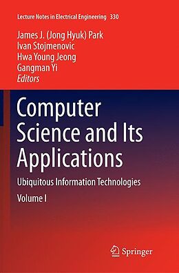 Couverture cartonnée Computer Science and its Applications de 