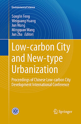 Couverture cartonnée Low-carbon City and New-type Urbanization de 