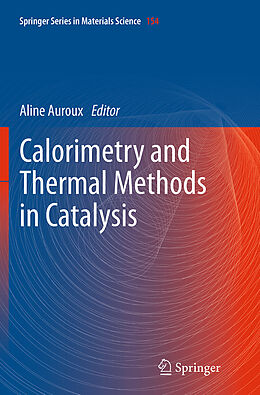 Kartonierter Einband Calorimetry and Thermal Methods in Catalysis von 