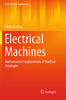 Couverture cartonnée Electrical Machines de Dieter Gerling