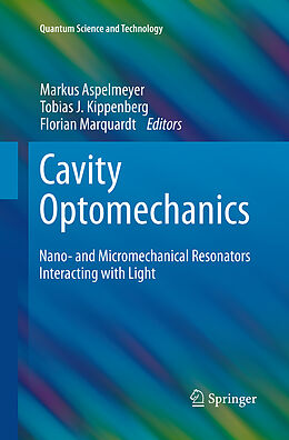 Couverture cartonnée Cavity Optomechanics de 