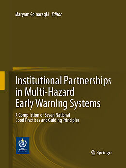 Couverture cartonnée Institutional Partnerships in Multi-Hazard Early Warning Systems de 