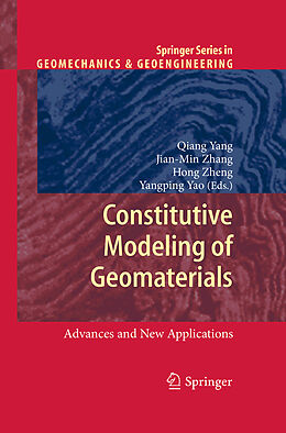 Kartonierter Einband Constitutive Modeling of Geomaterials von 