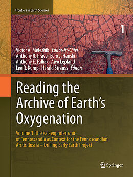 Couverture cartonnée Reading the Archive of Earth s Oxygenation de 