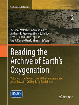 Couverture cartonnée Reading the Archive of Earth s Oxygenation de 