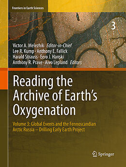 Couverture cartonnée Reading the Archive of Earth s Oxygenation de 