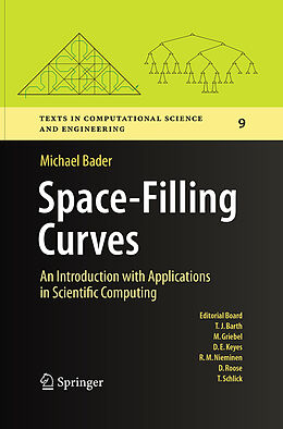 Couverture cartonnée Space-Filling Curves de Michael Bader