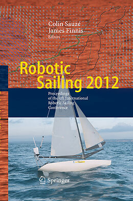 Couverture cartonnée Robotic Sailing 2012 de 