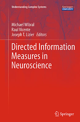 Kartonierter Einband Directed Information Measures in Neuroscience von 