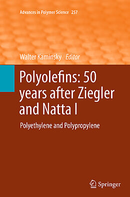 Couverture cartonnée Polyolefins: 50 years after Ziegler and Natta I de 