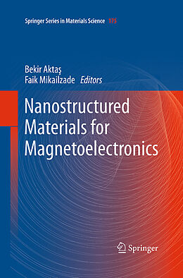 Couverture cartonnée Nanostructured Materials for Magnetoelectronics de 