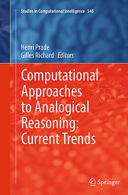 Couverture cartonnée Computational Approaches to Analogical Reasoning: Current Trends de 