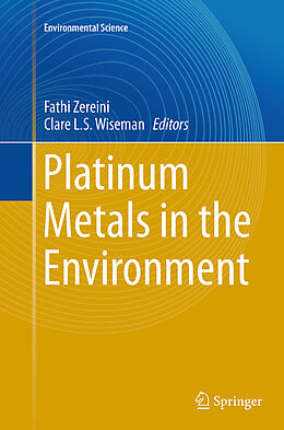 Kartonierter Einband Platinum Metals in the Environment von 